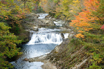 むつ市＿川内川渓谷