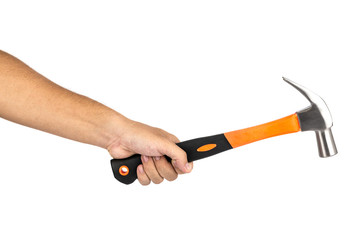Hand holding equipment of technician