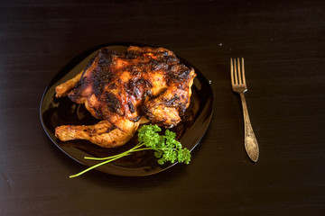 whole grilled chicken