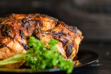 whole grilled chicken