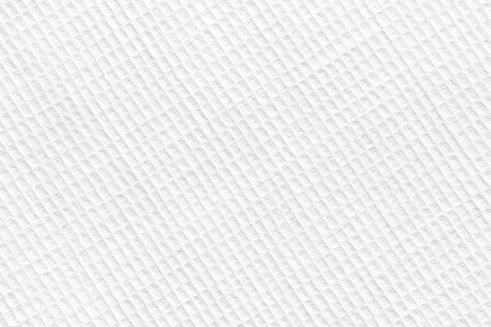 white waffle cotton towel, napkin. Close up