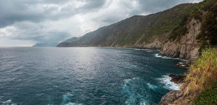 Cinque Terre coast, Italy © wildman