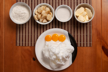 ingredients banana cake