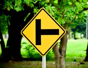 Traffic Signs - Three separate