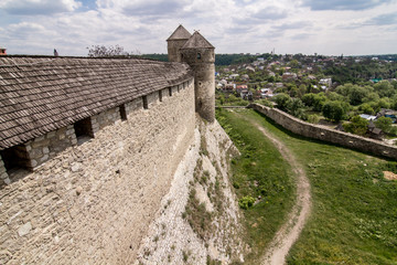 great wall of kamianets-podilskyi castle