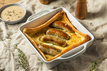 Homemade English Toad in the Hole