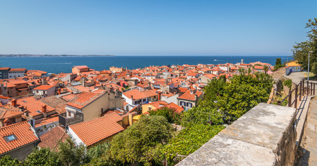 Obraz premium Old town of Piran, Slovenia.