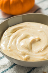 Healthy Organic Pumpkin Spice Yogurt