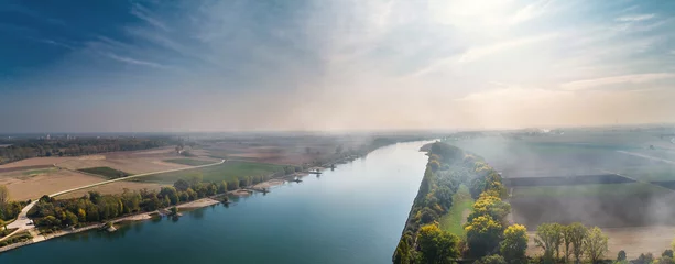 Nebel über dem Rhein bei Worms © Mathias Weil