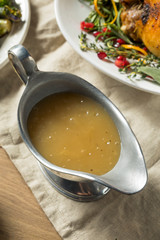 Dark Homemade Turkey Gravy
