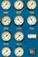 Old Factory Machine Indicators