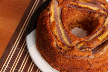 whole banana cake