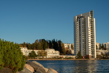 Sunset at Stonebay Espoo Finland
