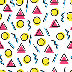 Geometric seamless pattern