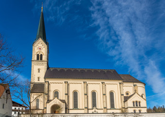 Fototapeta premium Beautiful bavarian church