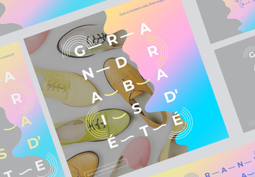 Ensemble r&eacute;seaux sociaux Future Splash