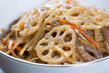 レンコンのきんぴ