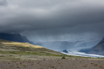Vatnajokull Glacier in Iceland
