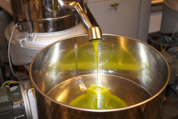 genuine olive oil mill production