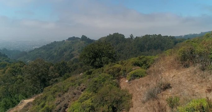 Berkeley hills aerial  Northern California