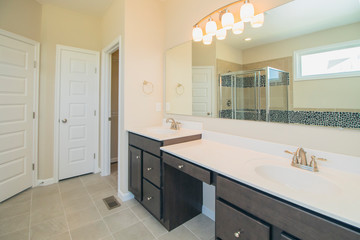 Blank Empty Bathroom