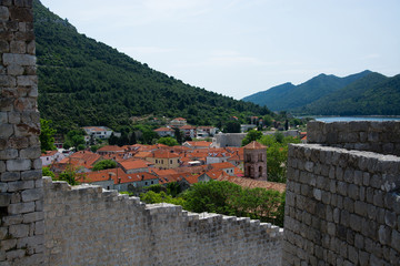 Fototapeta na wymiar Ston, Dubrovnik-Neretva, Kroatien