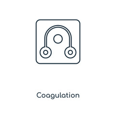 coagulation icon vector