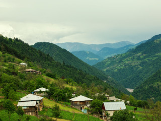 Mountains of Khulo, Adjara, Georgia. 