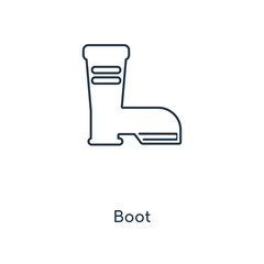 boot icon vector