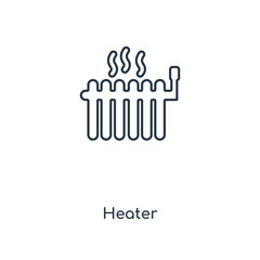 heater icon vector