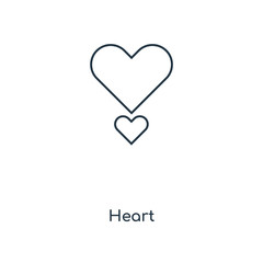 heart icon vector