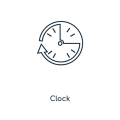 clock icon vector