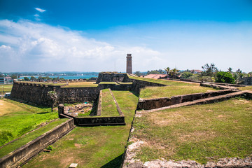Colonial Dutch fort Galle , Sri Lanka.