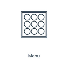menu icon vector