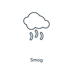smog icon vector