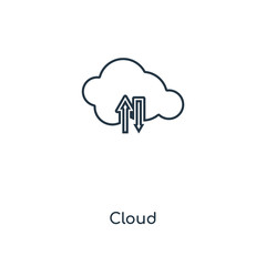 cloud icon vector