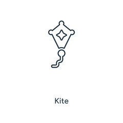 kite icon vector