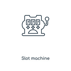 slot machine icon vector