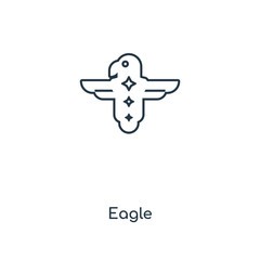 eagle icon vector