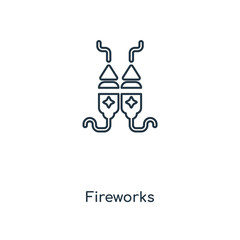 fireworks icon vector