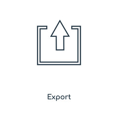 export icon vector