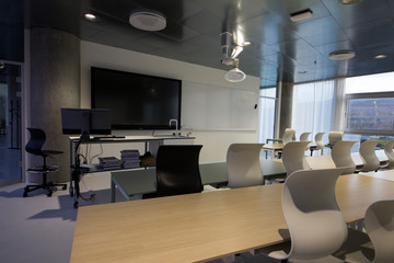 A laboratory in a college in the Faroe Islands