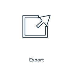 export icon vector