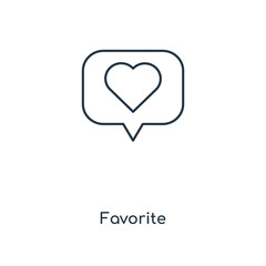 favorite icon vector