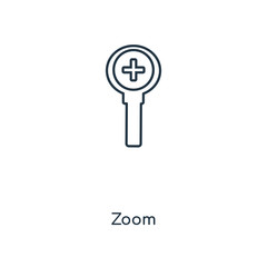 zoom icon vector