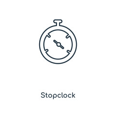 stopclock icon vector