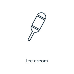 ice cream icon vector