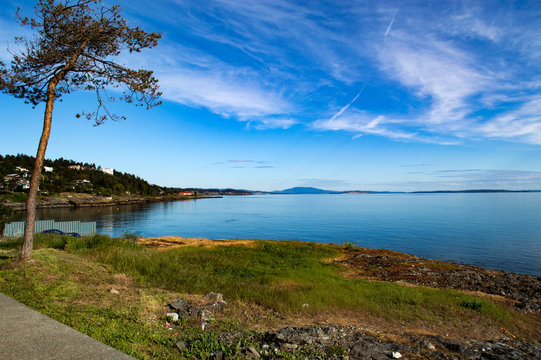 High clouds at beach siris