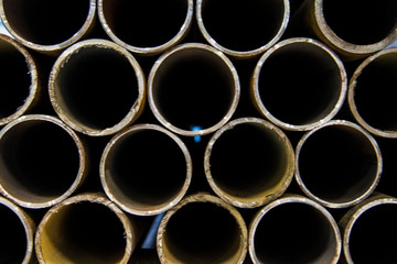 Old iron in a workshop 