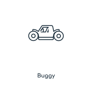 buggy icon vector